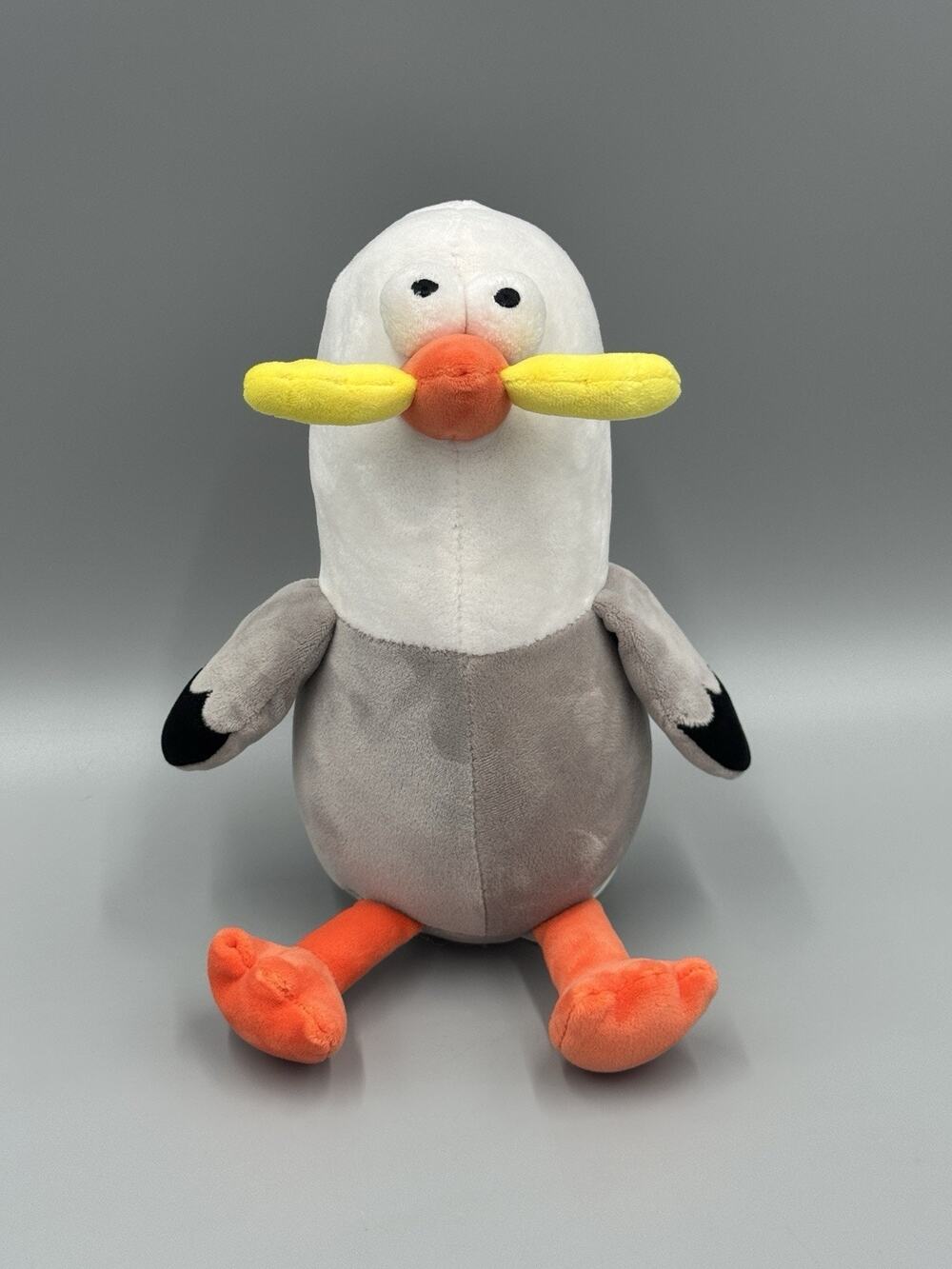 Plush Seagull With French Fry In Beak 10” Stuffed Animal RINCO